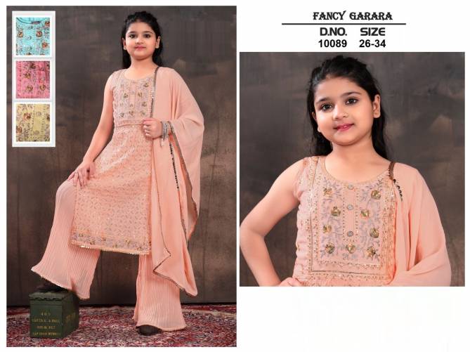 Sharara 10089 Kids Salwar Suits Girls Wear Catalog
